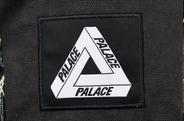 PALACE SKATEBOARDS X-PAC COTTON CANVAS SHOT BAG
