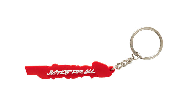 SUPREME FUTURA LOGO KEYCHAIN