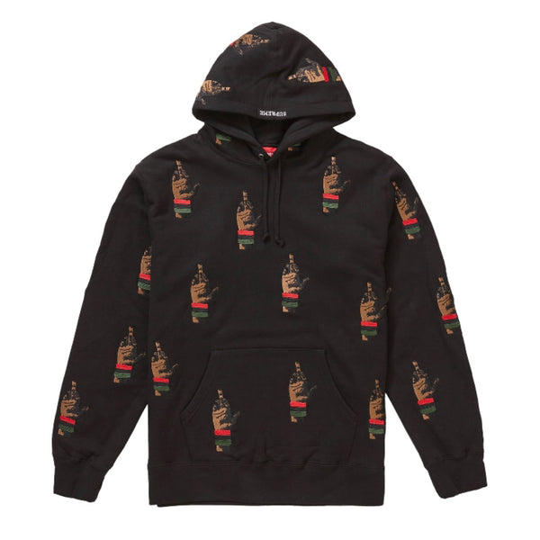 SUPREME DEAD PREZ RBG EMBROIDERED HOODED SWEATSHIRT