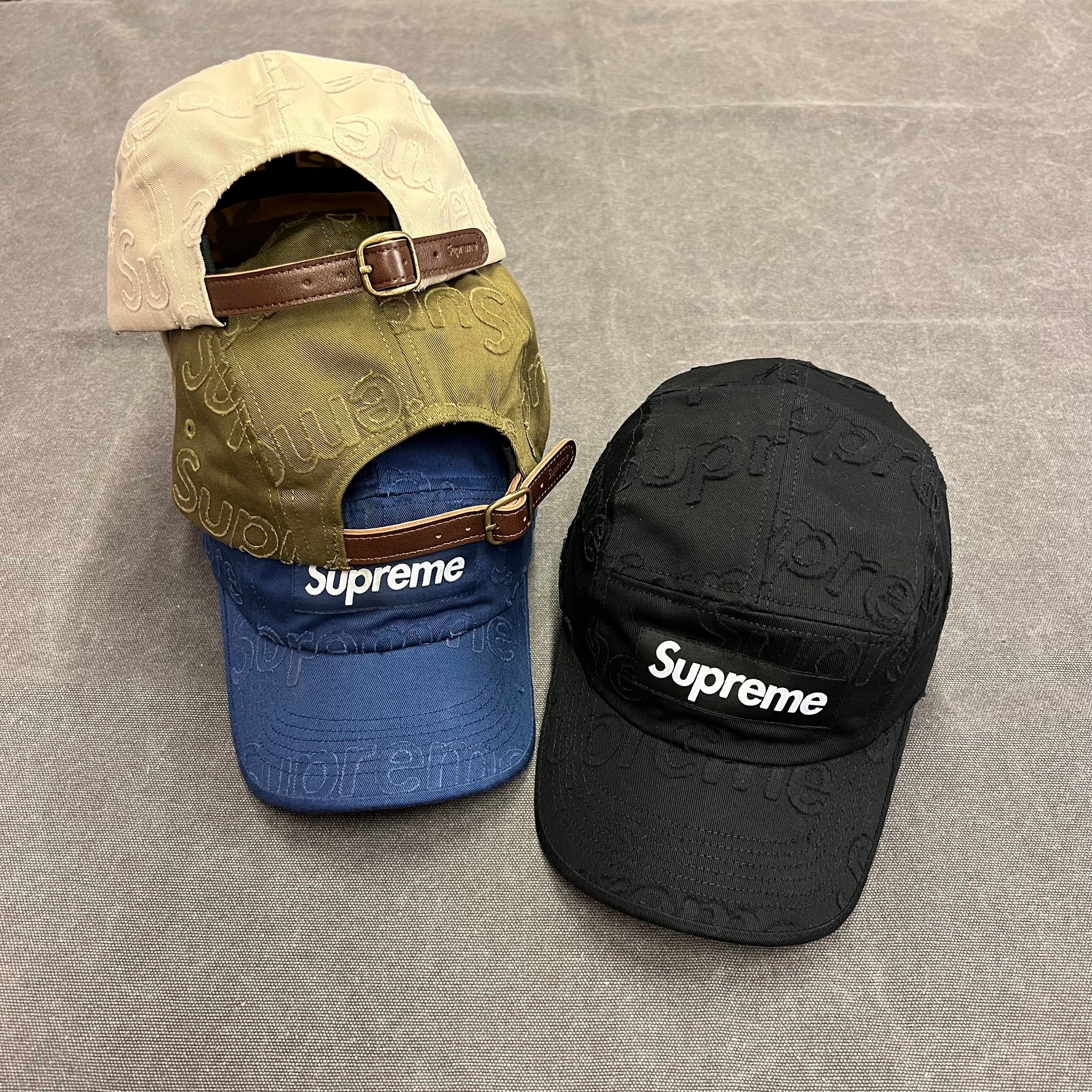 帽子 Supreme 23SS / Lasered Twill Camp Cap Supreme Lasered Twill Camp Cap (SS23) - $58