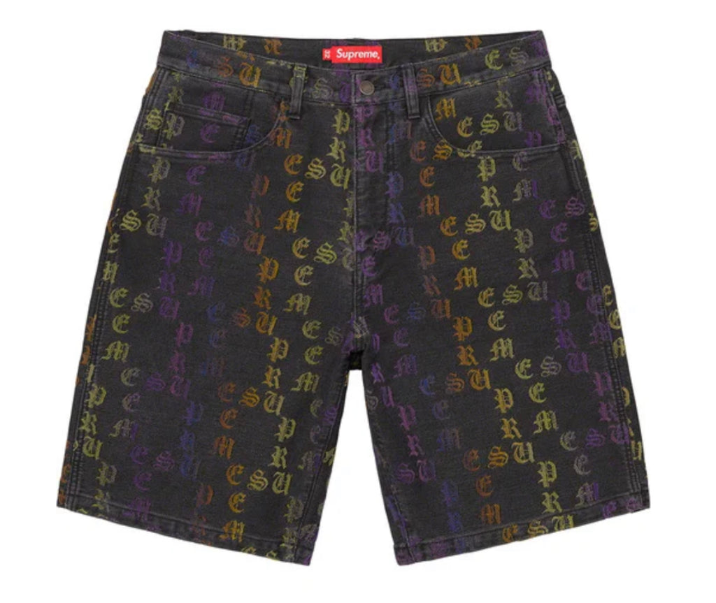 Supreme Gradient Jacquard Denim Short 32-