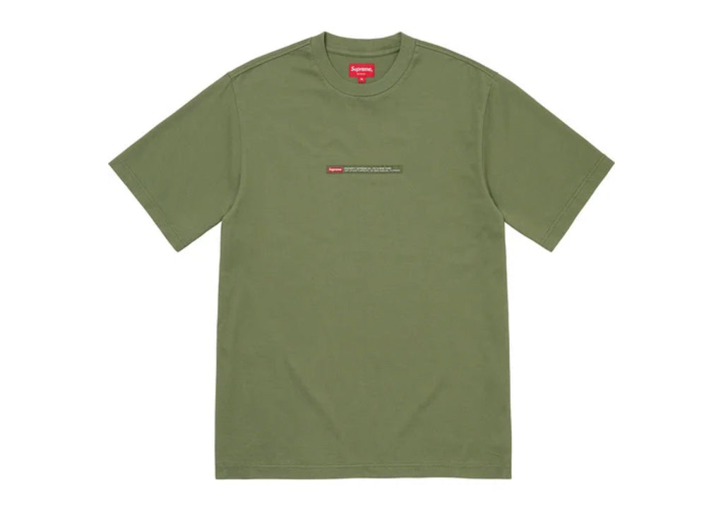 SUPREME PROPERTY LABEL S/S TOP – Trade Point_HK