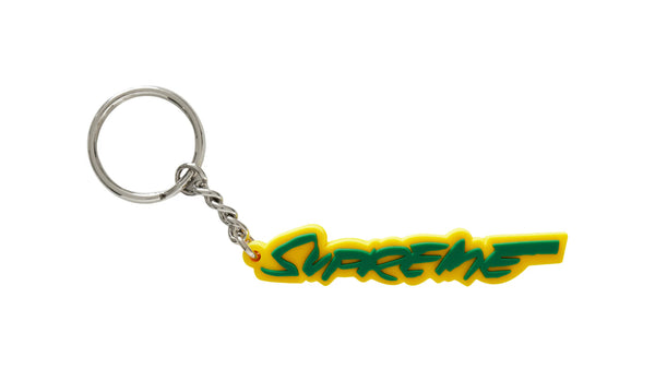 SUPREME FUTURA LOGO KEYCHAIN