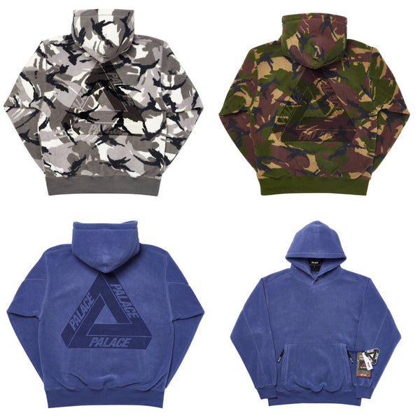 PALACE SKATEBOARDS POLARTEC LAZER HOOD
