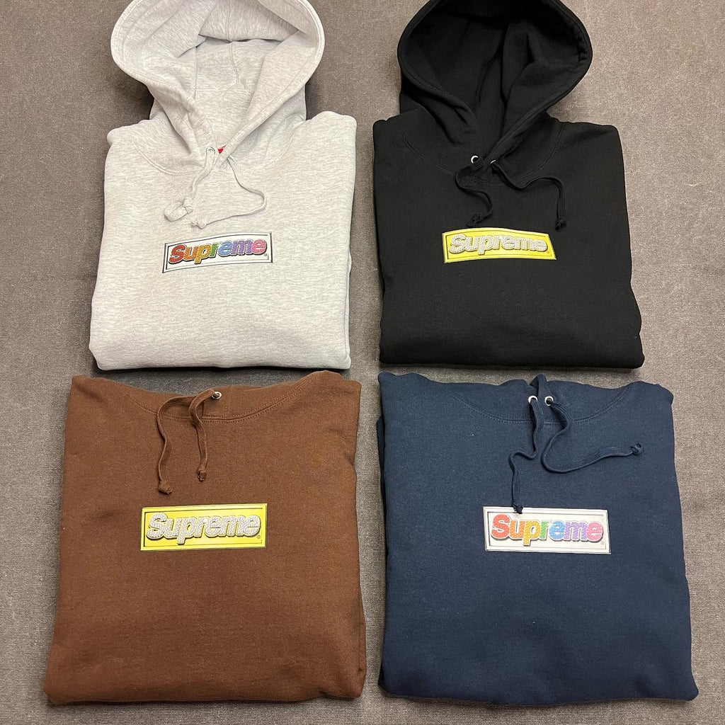 SUPREME BLING BOX LOGO HOODED SWEATSHIRT – Trade Point_HK