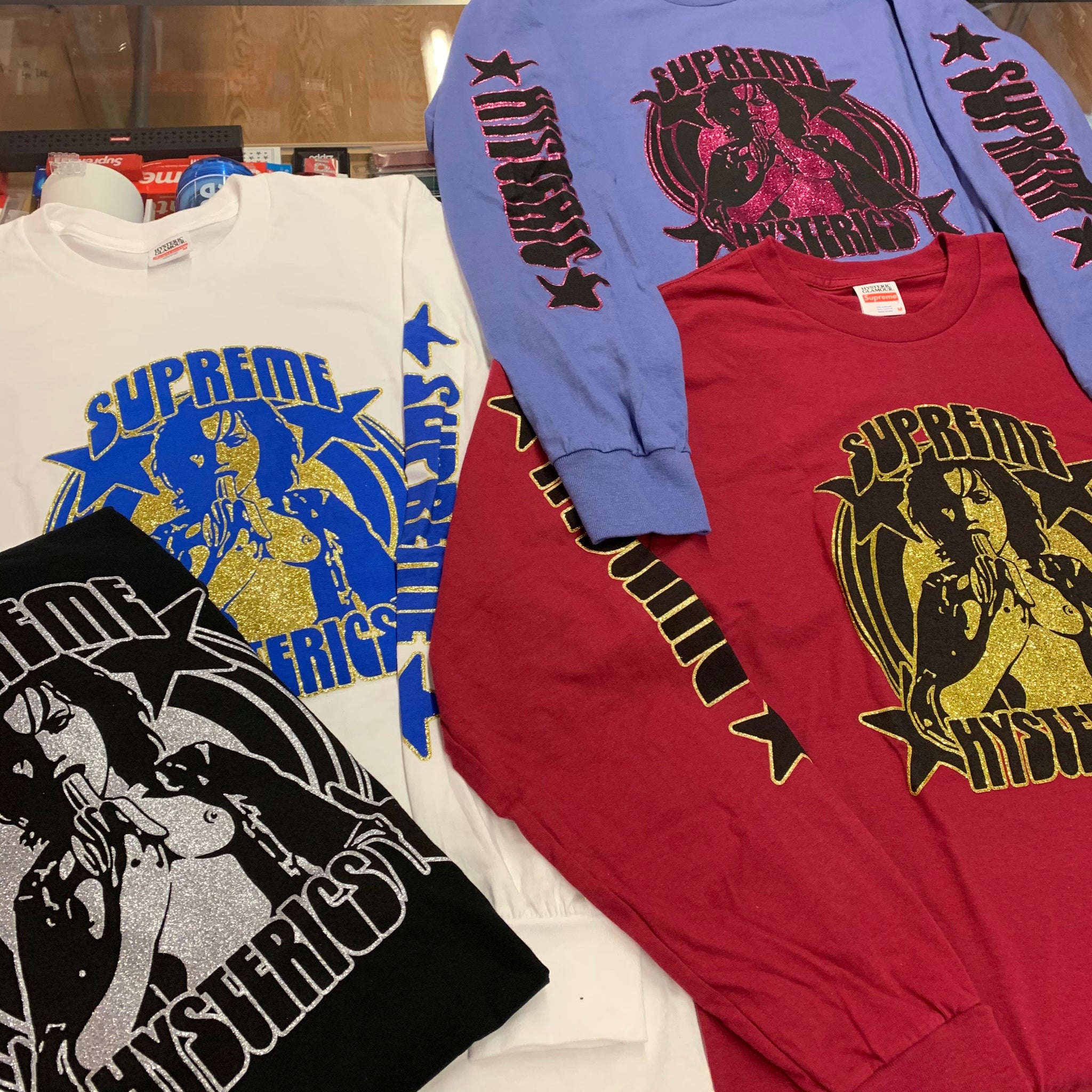 SUPREME HYSTERIC GLAMOUR L/S TEE