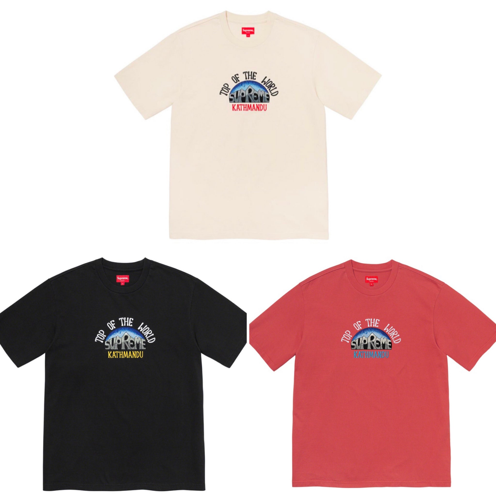 SUPREME TOP OF THE WORLD S/S TOP