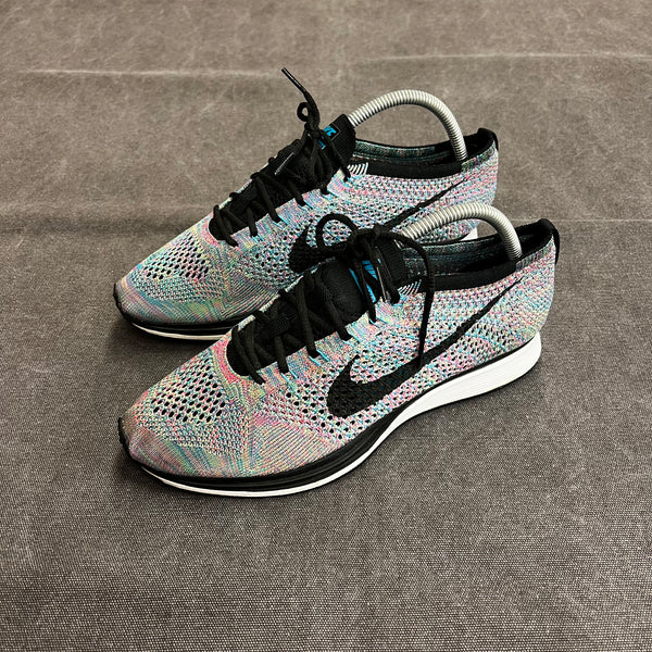 [PRE OWNED]-NIKE FLYKNIT RACER MULTI COLOR 2.0