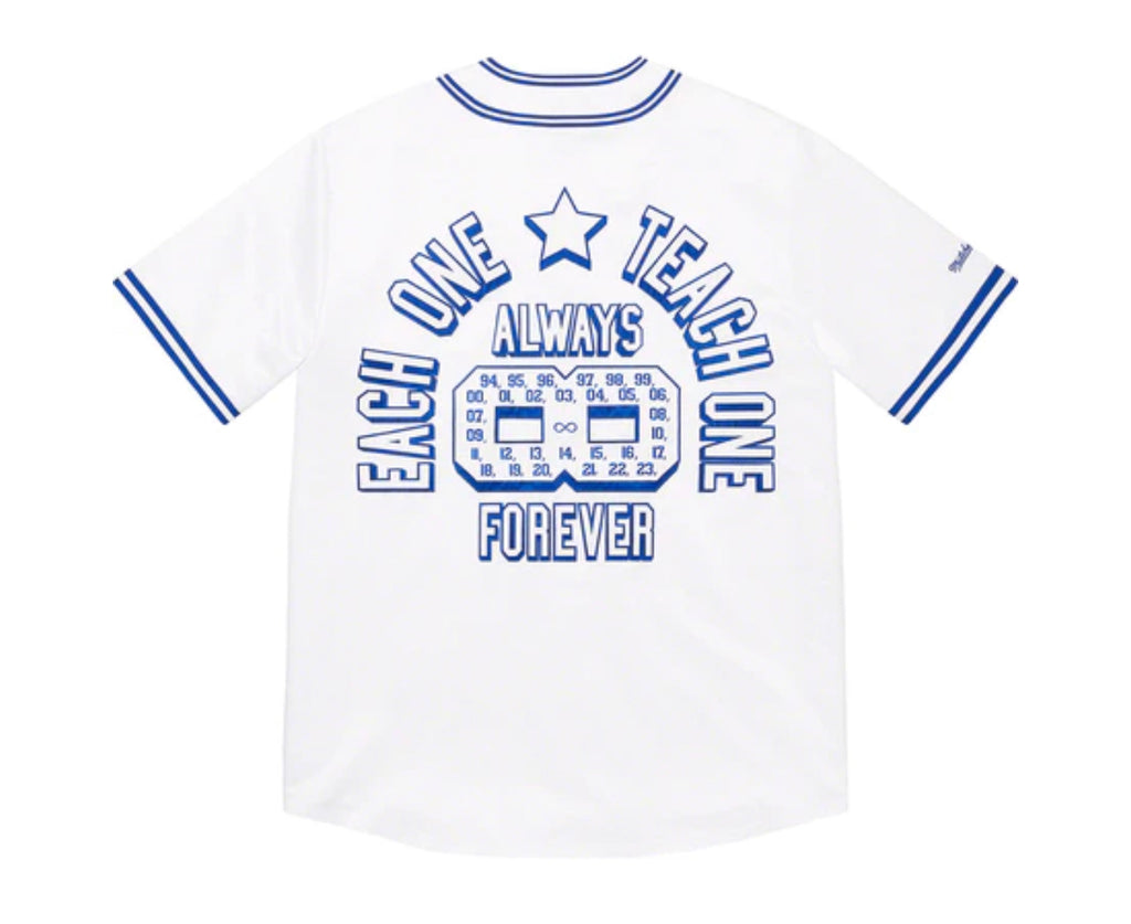 Mitchell & Ness satin baseball jersey T-shirt