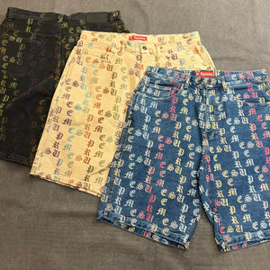 SUPREME GRADIENT JACQUARD DENIM SHORT – Trade Point_HK