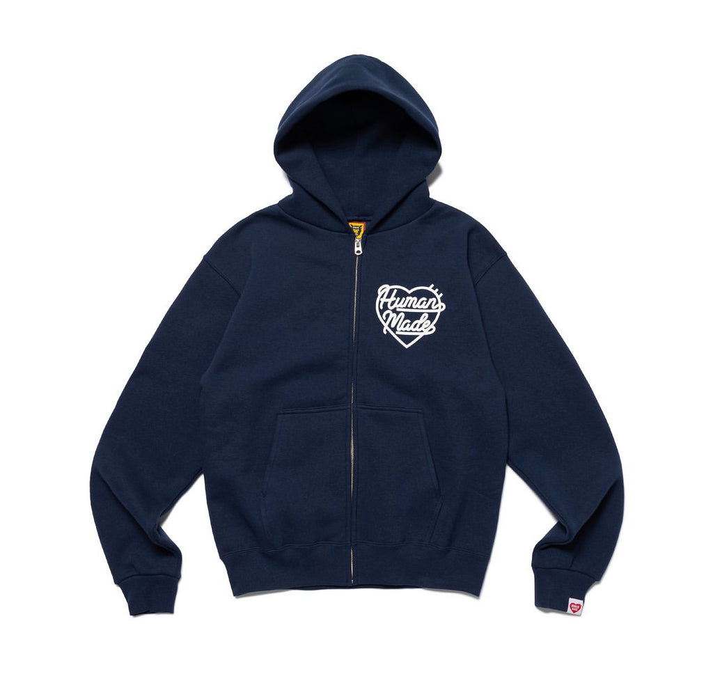 HUMAN MADE HEART ZIP-UP SWEAT HOODIE – Trade Point_HK