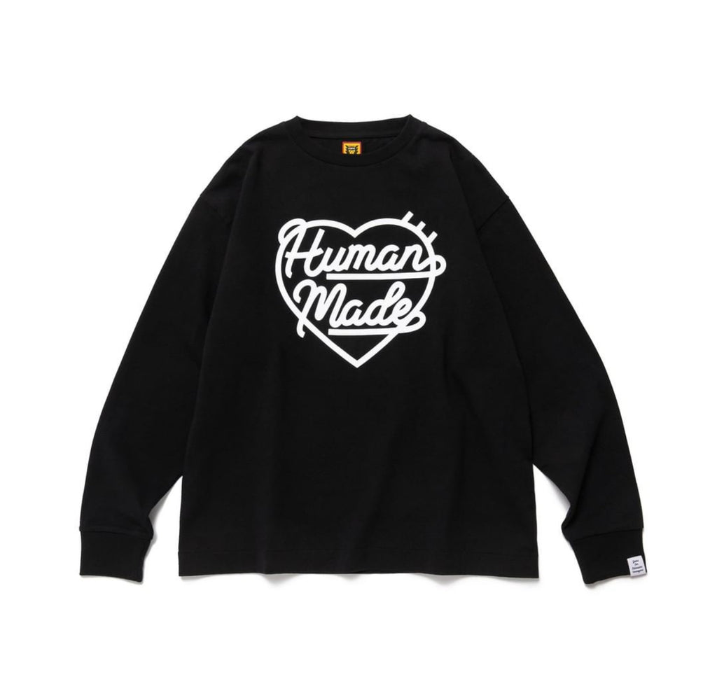 Human made heart t-shirt 長袖-
