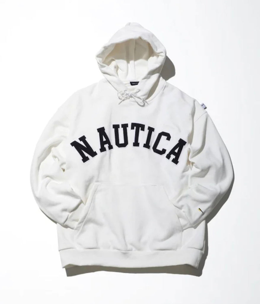 せいらちゃん着用】NAUTICA Arch Logo Sweat Hoodie+del-pa.de