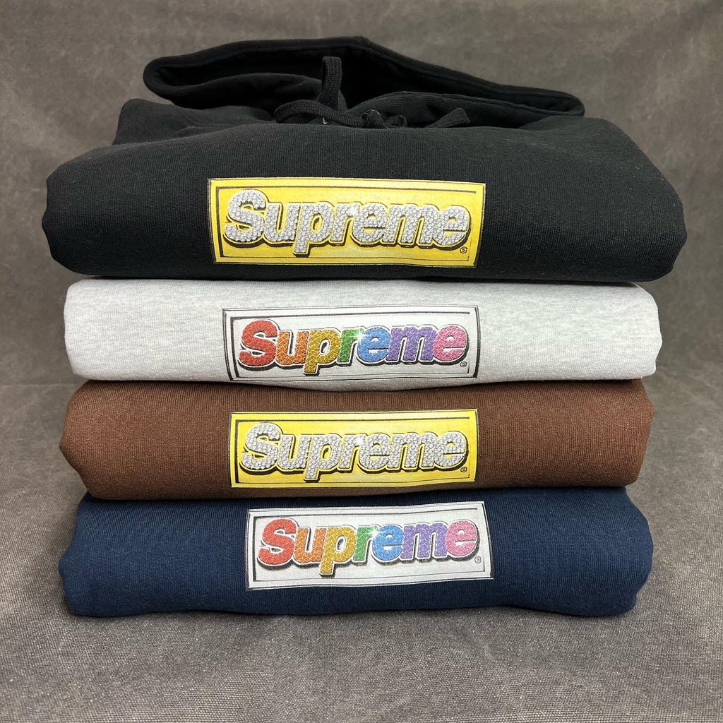 Supreme Bling Box Logo Hoodie