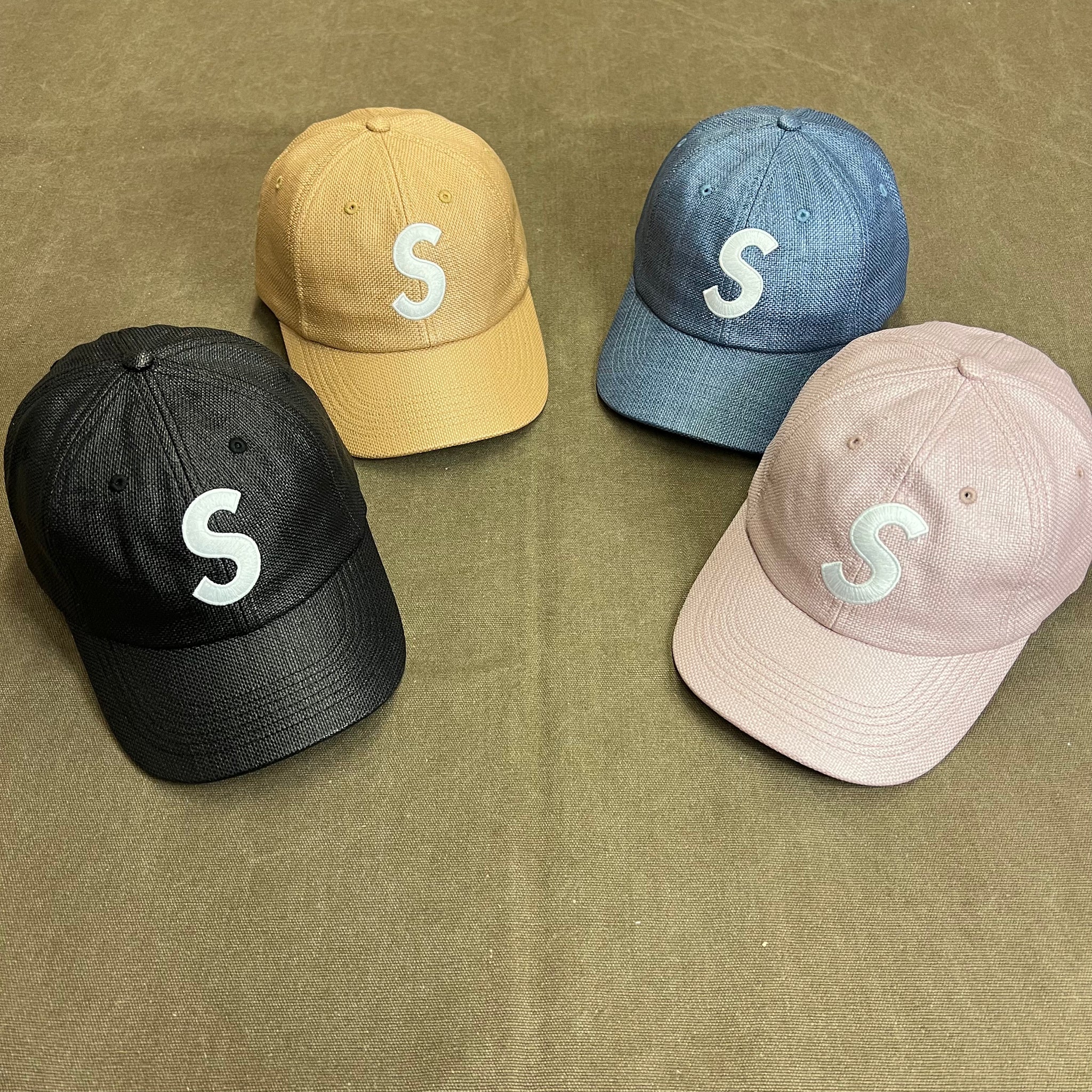 SUPREME RAFFIA S LOGO 6-PANEL – Trade Point_HK