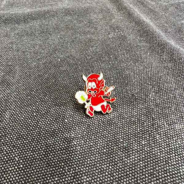 PALACE SKATEBOARDS TEMPTATION PIN BADGE