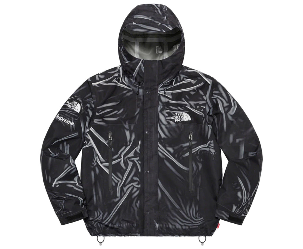 SUPREME THE NORTH FACE TROMPE L' OEIL PRINTED TAPE SEAM SHELL