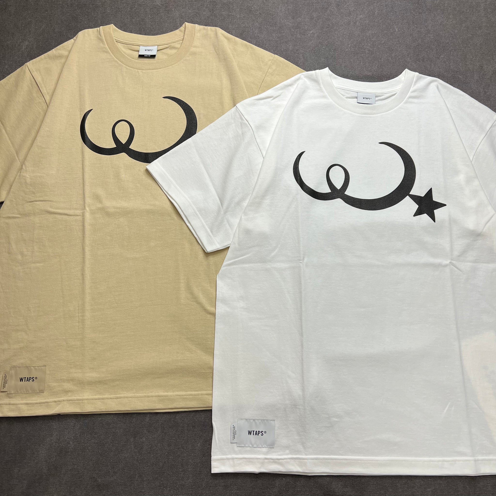 WTAPS MOON & STAR / BLACK / L W)taps - WTAPS 22SS MOON & STAR