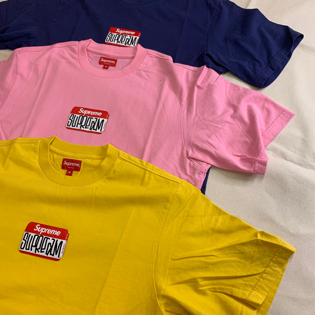 Supreme Gonz Nametag S/S Top \