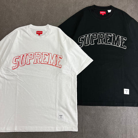 SUPREME SKETCH EMBROIDERED S/S TOP