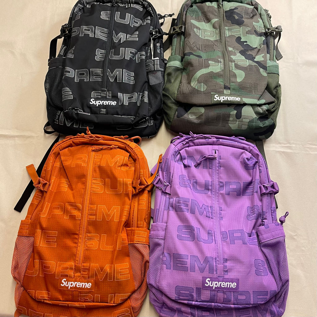 Supreme Backpack Purple 21FW 