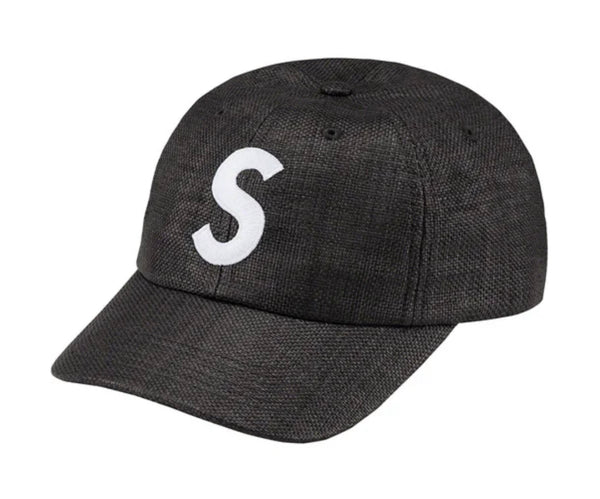 SUPREME RAFFIA S LOGO 6-PANEL