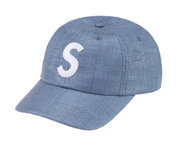 SUPREME RAFFIA S LOGO 6-PANEL