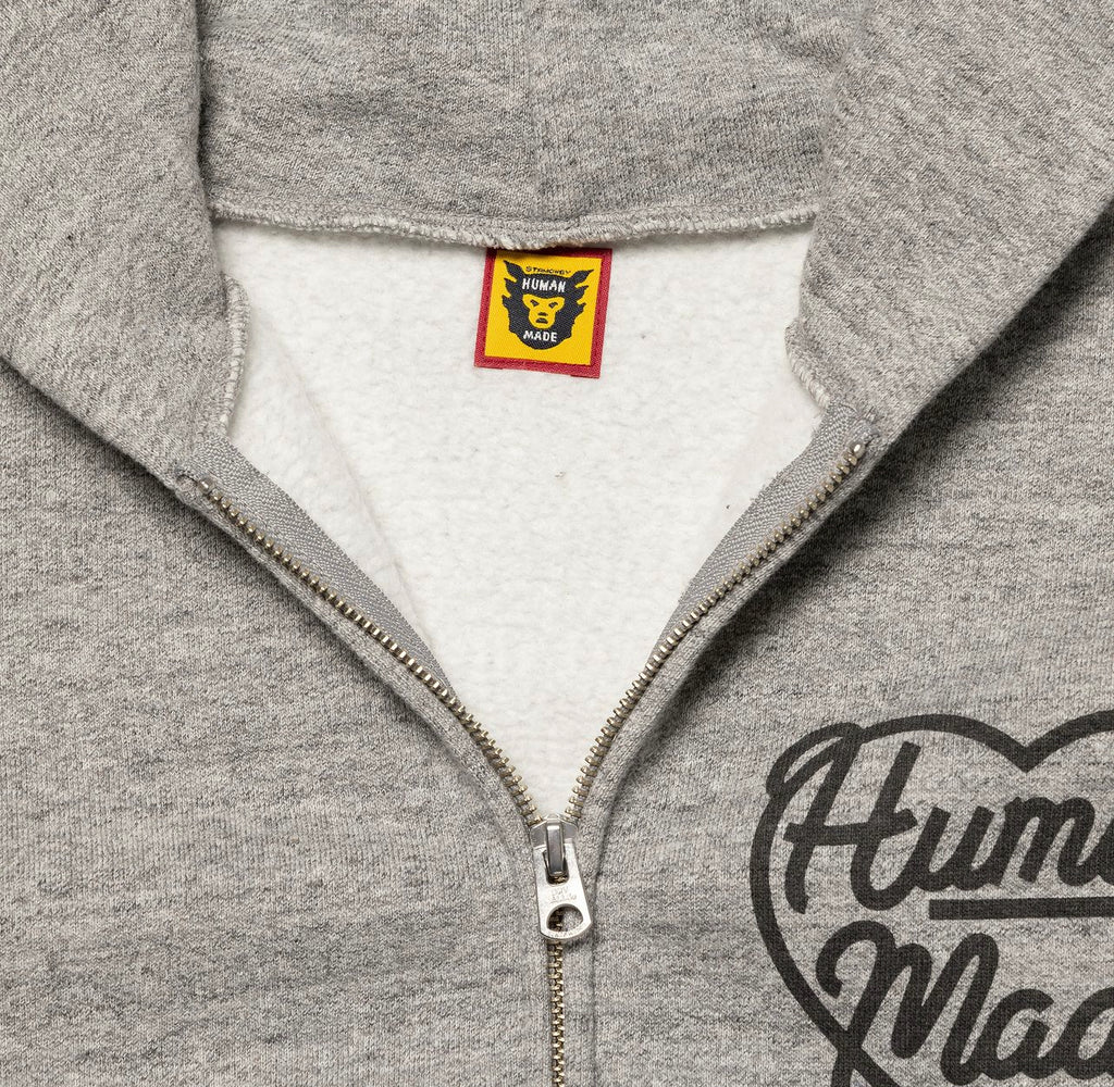 HUMAN MADE HEART ZIP-UP SWEAT HOODIE – Trade Point_HK