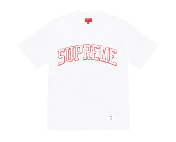 SUPREME SKETCH EMBROIDERED S/S TOP
