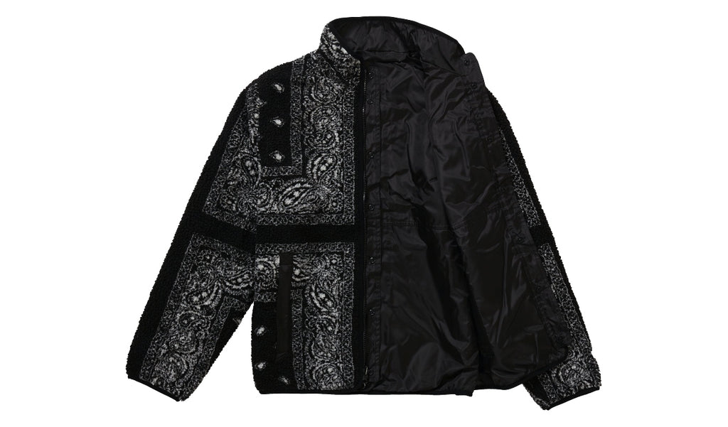 驚きの値段 supreme Reversible Reversible Jacket Bandana Supreme FleeceJacket  Fleece