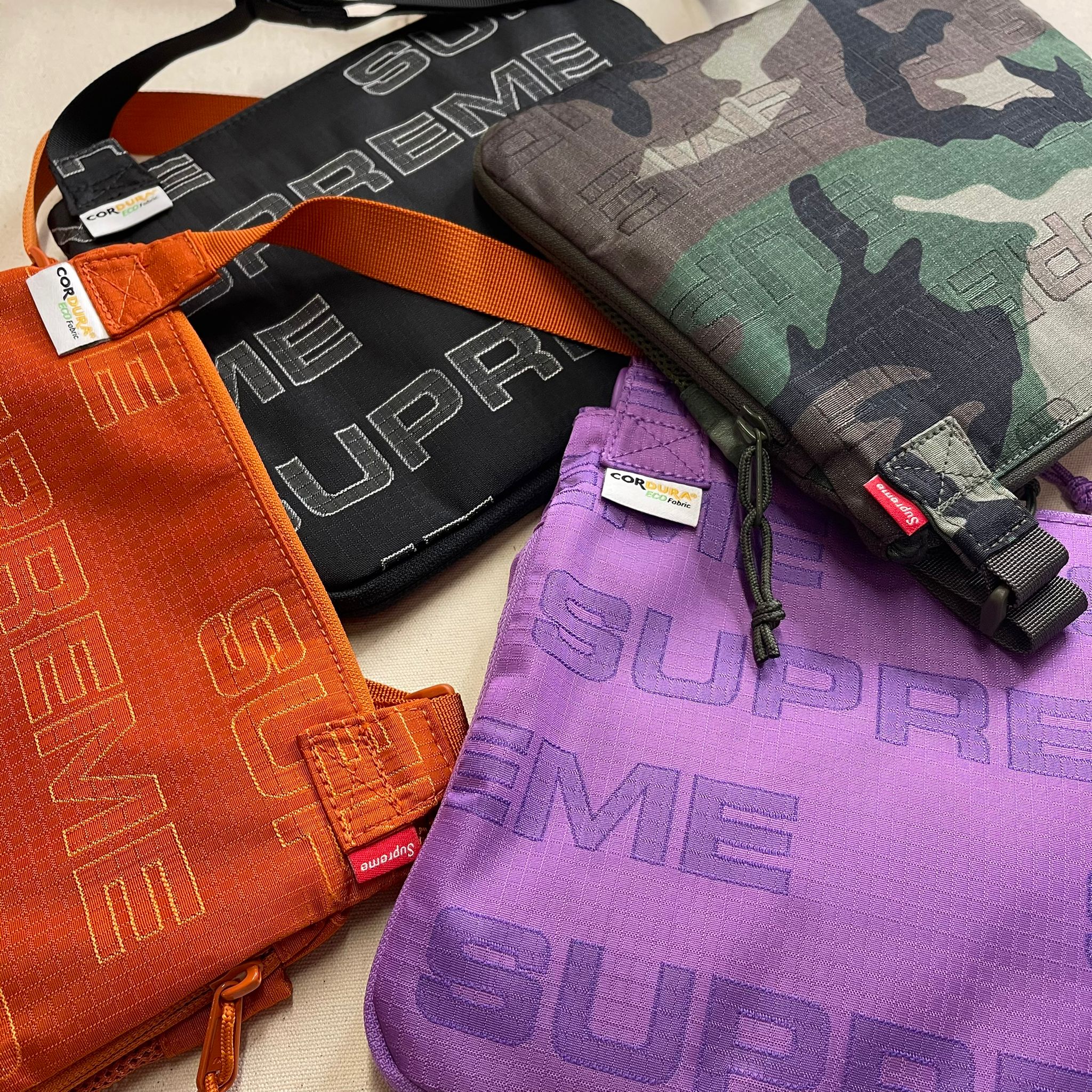 シュプリーム★クロスボディロゴサイドバッグ★Side Bag FW21 Supreme Side Bag (FW21) - $54