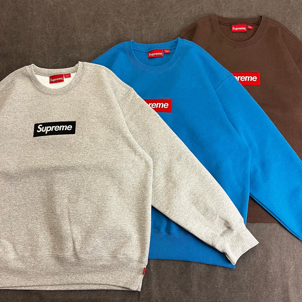 22FW Supreme Box Logo Crewneck M スウェット - ファッション