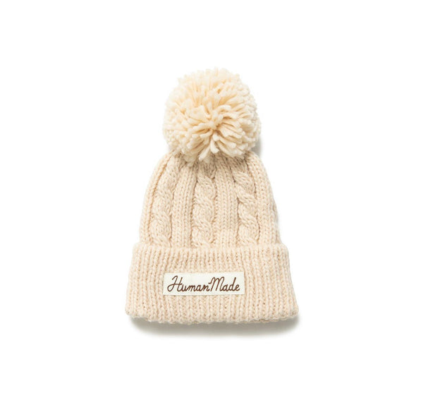HUMAN MADE CABLE POP BEANIE