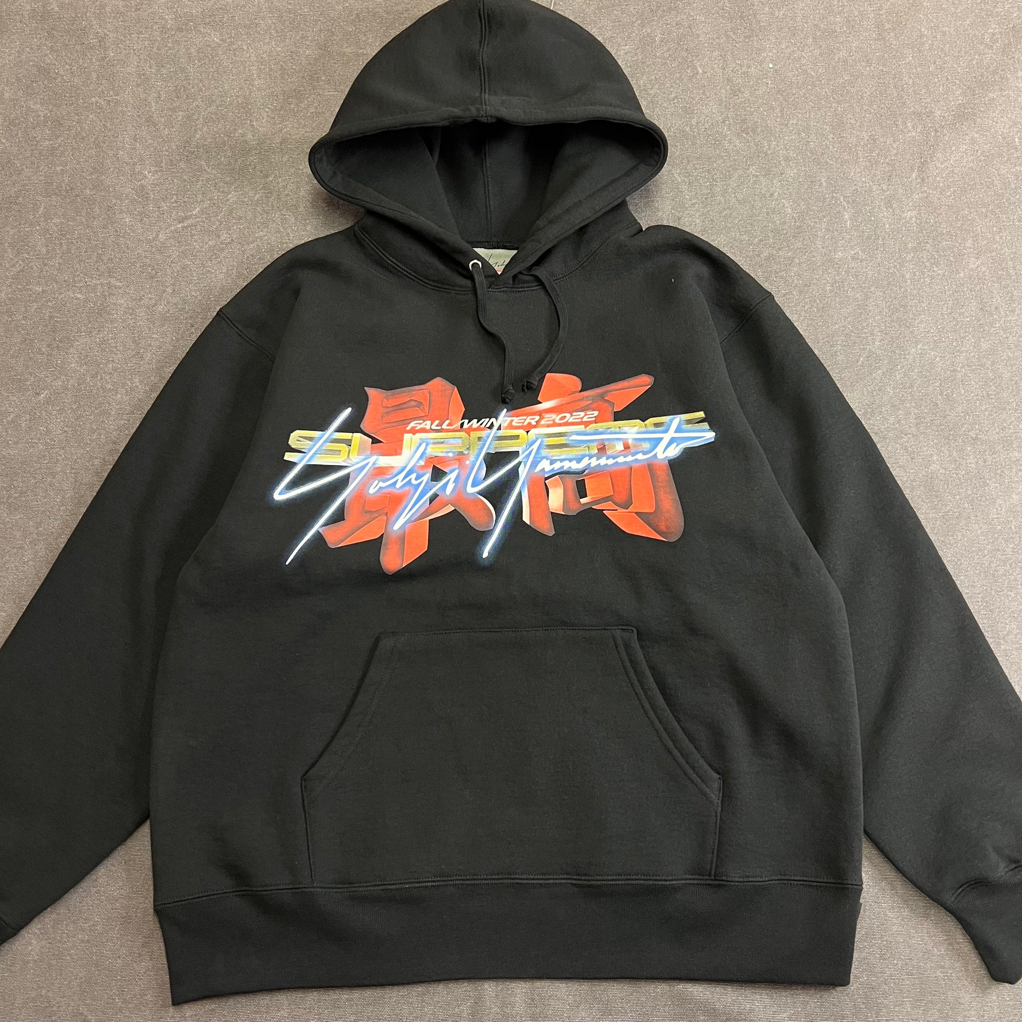 SUPREME YOHIJI YAMAMOTO TEKKEN HOODED SWEATSHIRT